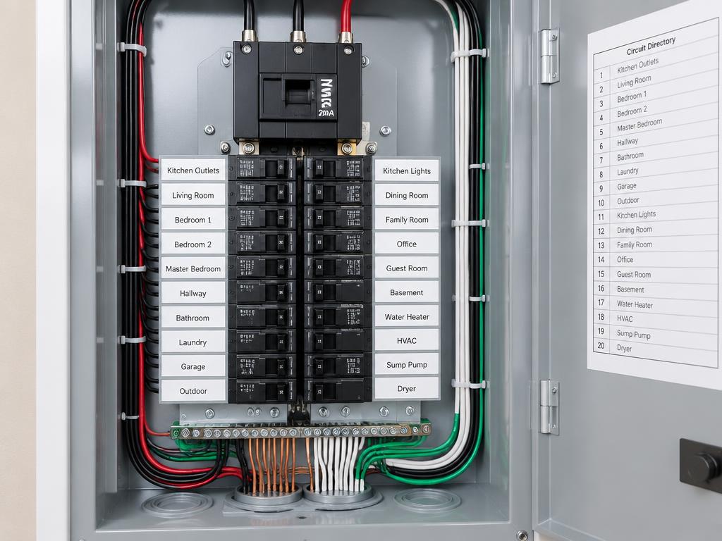 New panel, fully labeled and certified